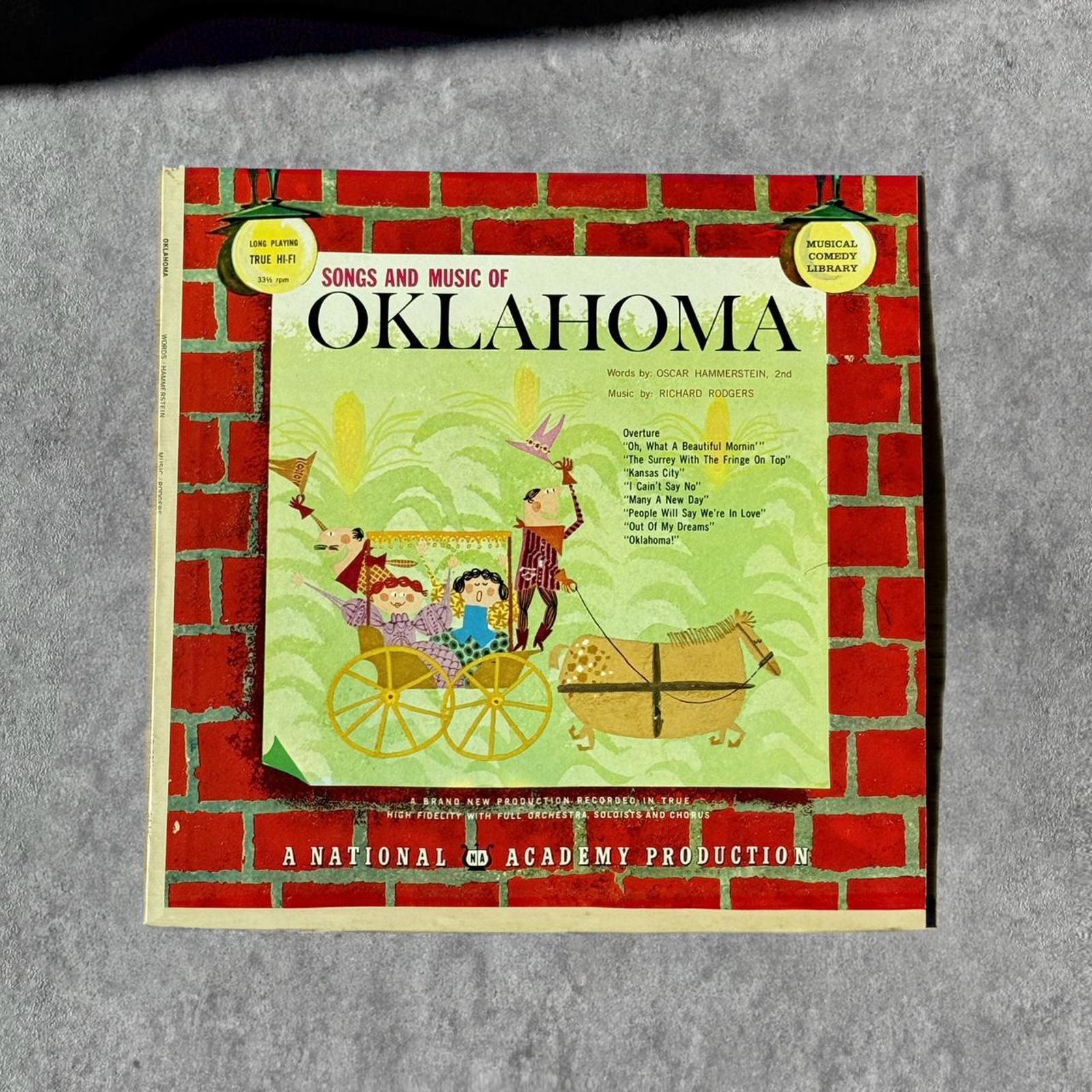 Music of Oklahoma Vintage Record Vinyl - GROOVES