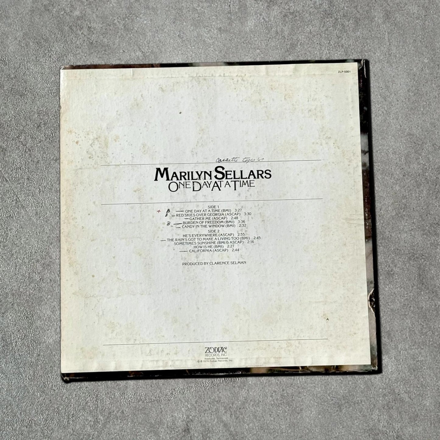 Marilyn Sellars “One Day At A Time” Vintage Record Vinyl Other