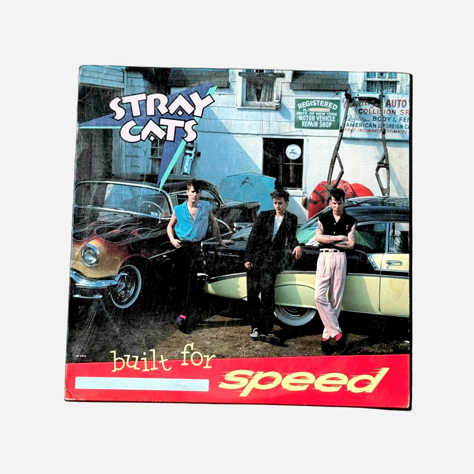 Stray Cats “Built For Speed” Vintage Record Vinyl Other