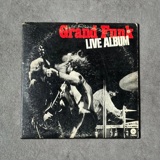 Grand Funk Live Album Vintage Record Vinyl - GROOVES