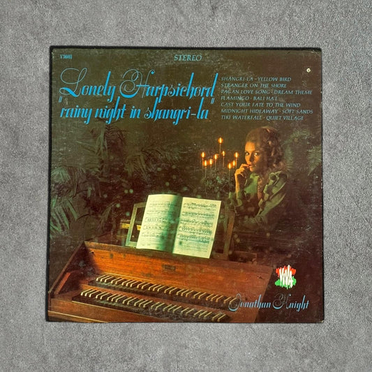 Jonathan Knight “Lonely Harpsichord On A Rainy Night” Vintage Record Vinyl - GROOVES