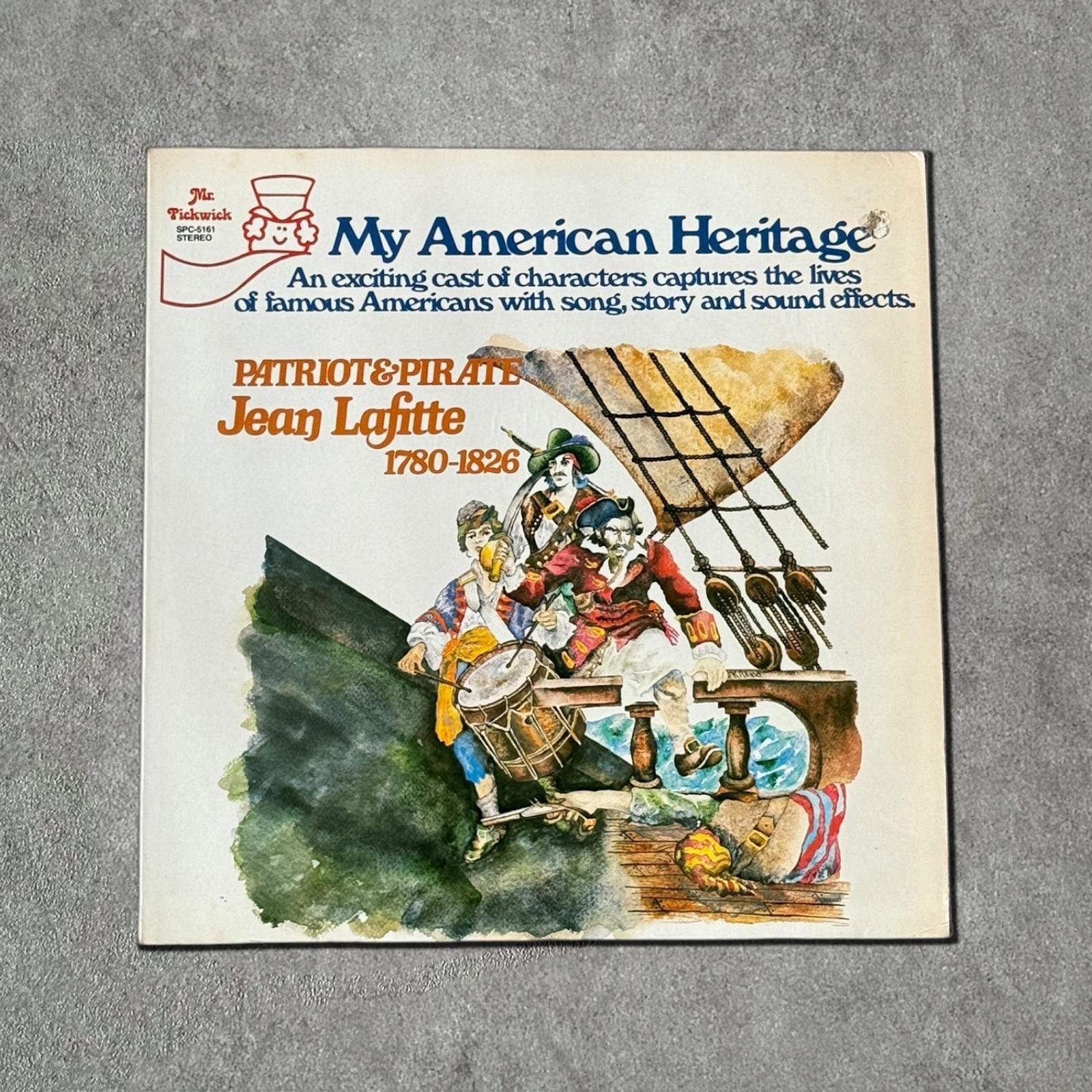Jean Lafitte “My American Heritage” Vintage Record Vinyl - GROOVES