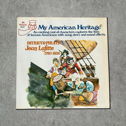 Jean Lafitte “My American Heritage” Vintage Record Vinyl - GROOVES