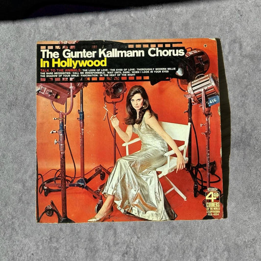 The Gunter Kallmann Chorus In Hollywood Vintage Record Vinyl - GROOVES