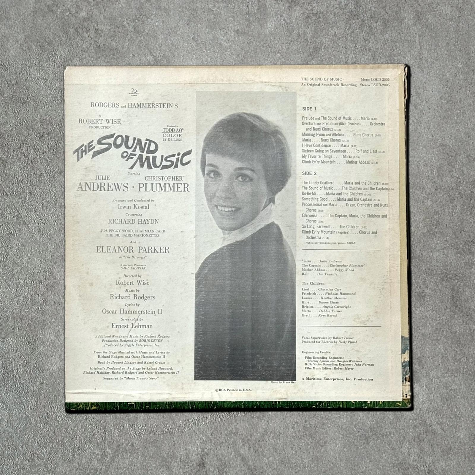 The Sound of Music Vintage Record Vinyl Other