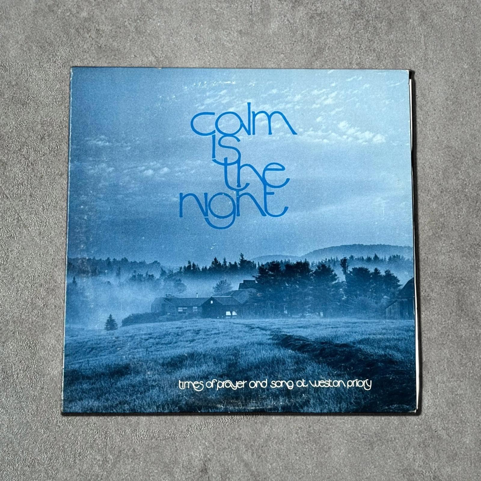 “Calm Is The Night” Vintage Record Vinyl Other