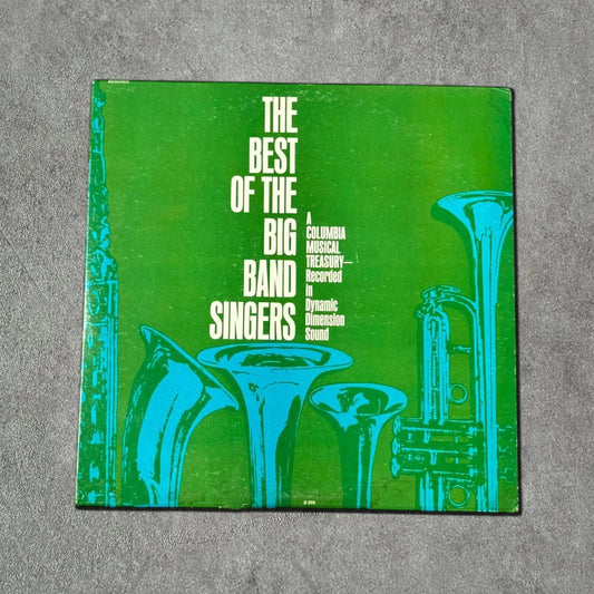 “The Best Of The Big Band Singers” Vintage Record Vinyl Other