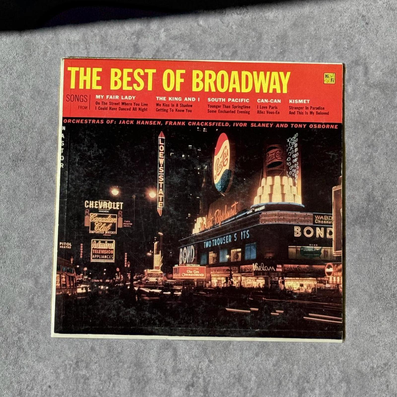 “The Best of Broadway” Vintage Record Vinyl - GROOVES
