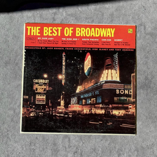 “The Best of Broadway” Vintage Record Vinyl - GROOVES