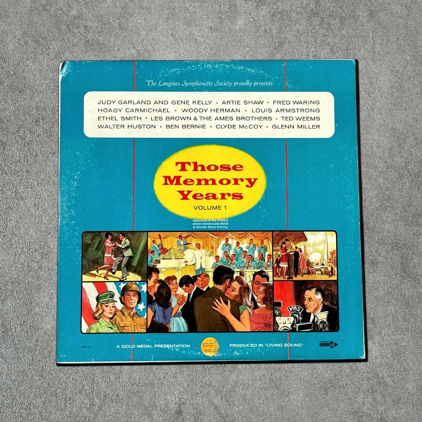 Those Memory Years Vintage Record Vinyl Other
