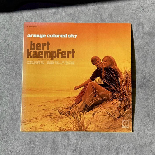 Bert Kaempfert “Orange Colored Sky” Vintage Record Vinyl - GROOVES